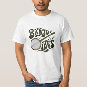 Banjo vieren met unieke Design T-shirt