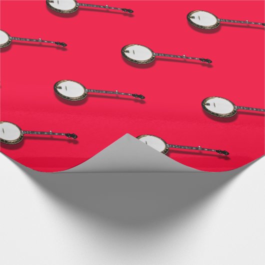 BANJO-WRAPPINGSPAPIER CADEAUPAPIER (Hoek)