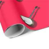 BANJO-WRAPPINGSPAPIER CADEAUPAPIER (Rol Hoek)