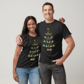 Banjo Xmas Tree Banjo Music  Lights Banjo Christma T-shirt (Unisex)
