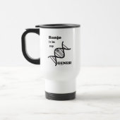 Banjo zit in mijn genen! Travel Mug Reisbeker (Links)