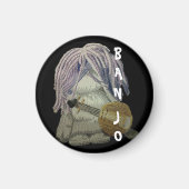 BANJO ZWARTE MAGNEET (Voorkant)