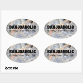 Banjofolic Life Oval Sticker (Vel)