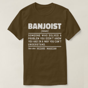 Banjoïst Zelfstandig Naamwoord Definitie Cool Jazz T-shirt