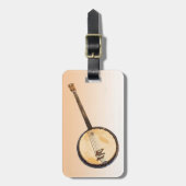 Banjos Music Instruments Bagagelabel (Voorkant verticaal)
