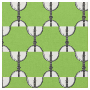 Banjos Music Musician Room Decor Green Stof