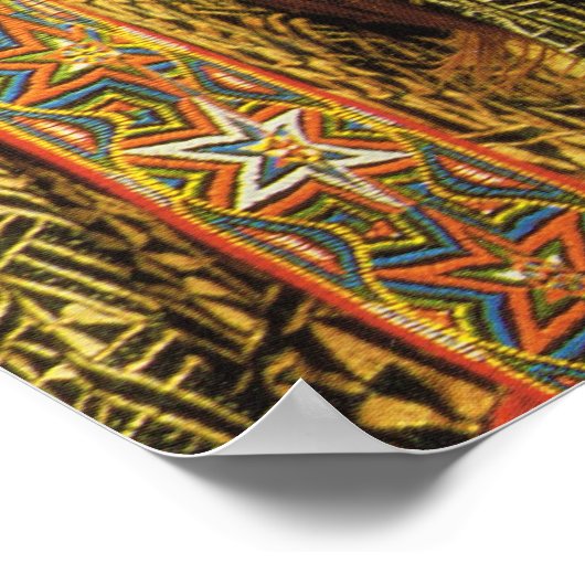 Banjouge dancers, Kameroen Poster (Hoek)