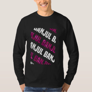 Banjul Camo Patroon Roze Camouflage T-shirt