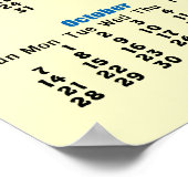 Bank 2012 kalender poster (Hoek)