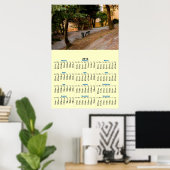 Bank 2012 kalender poster (Thuiskantoor)