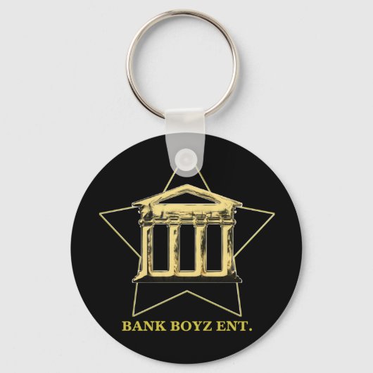 Bank Boyz Black Sleutelhanger (Voorkant)