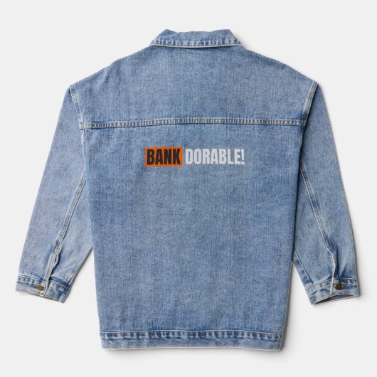 BANK-DORABLE! DENIM JACKET (Achterkant)