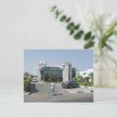 Bank in Sharm El Sheikh Briefkaart (Staand voorkant)