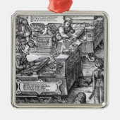 Bank Interior Metalen Ornament (Voorkant)