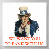 BANK MET ONS POSTER (Voorkant)