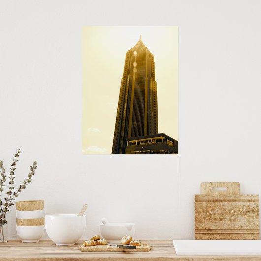 Bank of America Building, Atlanta, Georgia Poster (Keuken)