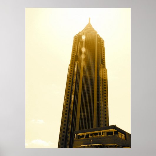 Bank of America Building, Atlanta, Georgia Poster (Voorkant)
