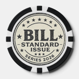 BANK OF BILL Geautoriseerde Gaming Valuta Poker Chips