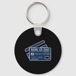 Bank Of Dad Credit Card Ik Ben Zo Blut Grappige Va Sleutelhanger