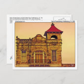 Bank of Fredericksburg, Fredericksburg, TX Briefkaart (Voorkant / Achterkant)