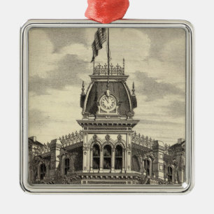 Bank of San Jose Metalen Ornament