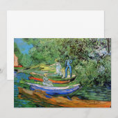 Bank of the Oise te Auvers door Vincent van Gogh (Voorkant / Achterkant)