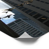 Bank One Plaza vs. Pigeon Escape Poster (Hoek)