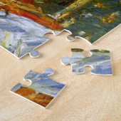 Bank op de veranda, Cos Cob door Frederick Hassam Legpuzzel (Zijkant)