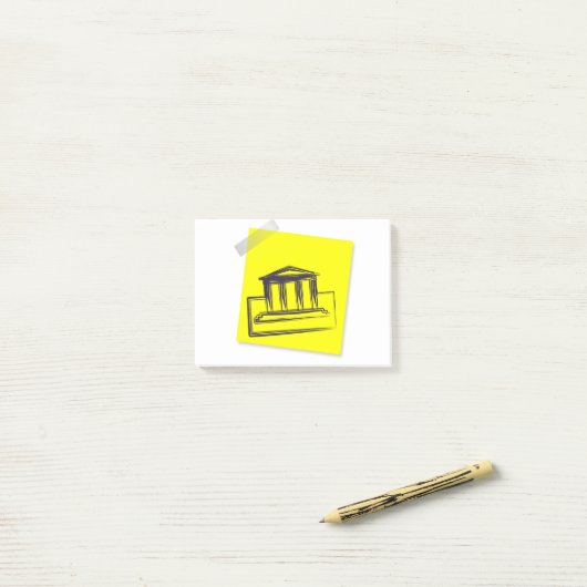 Bank Post-it® Notes (Op bureau)