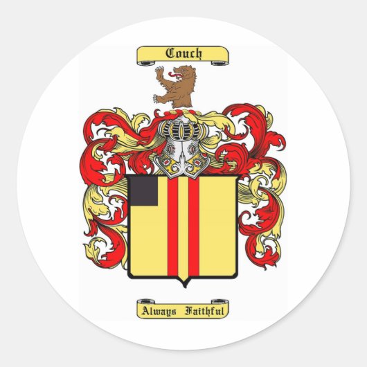 bank ronde sticker (Voorkant)