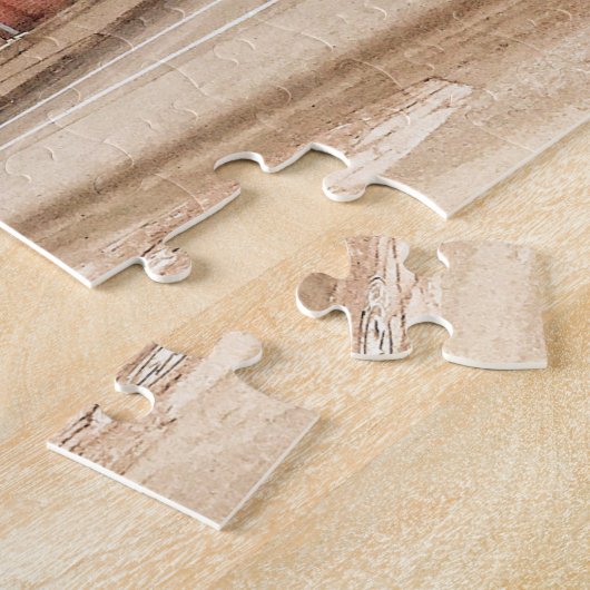 Bank Street in het centrum van het universum Legpuzzel (Zijkant)