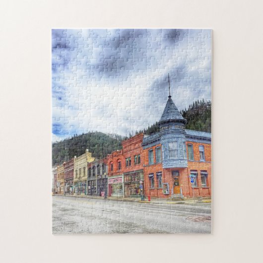 Bank Street Wallace Idaho Legpuzzel (Verticaal)