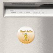 Bank Teller Chick Magneet (Insitu (Vaatwasser))