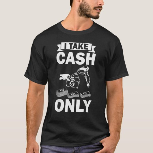 Bank Teller Outfits Cashier Outfit Cash Controller T-shirt (Voorkant)
