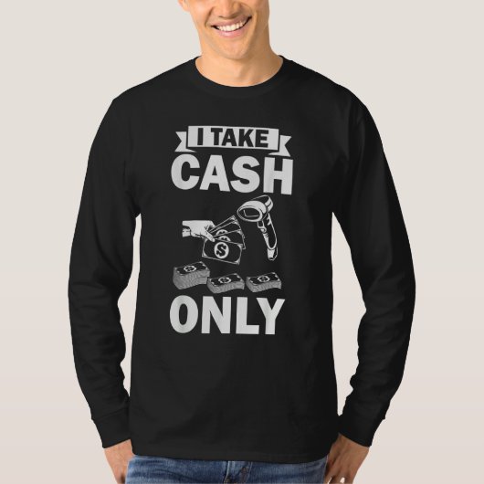 Bank Teller Outfits Cashier Outfit Cash Controller T-shirt (Voorkant)