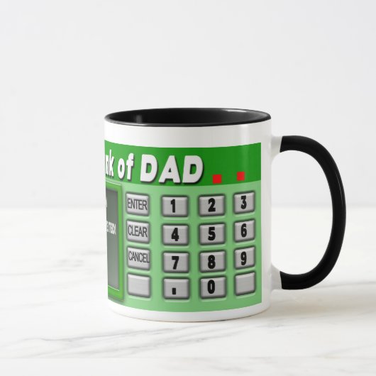 BANK VAN DAD-MOK - ATM-MACHINE - HUMOR MOK (Rechts)