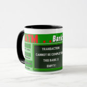 BANK VAN DAD-MOK - ATM-MACHINE - HUMOR MOK (Voorkant links)