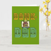 Bank van de Producten van Vaderdag van de Papa Kaart (Gele Bloem)