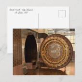 Bank Vault - City Museum St. Louis, MO Briefkaart (Voorkant / Achterkant)