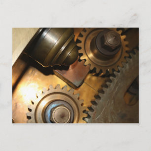 Bank Vault Gears Briefkaart