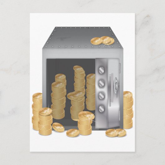 Bank Veilig Briefkaart (Voorkant)