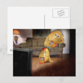 Bankaardappels Vader & Zoon Briefkaart (Voorkant / Achterkant)