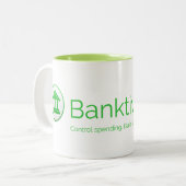 Bankactiviteit 6 tweekleurige koffiemok (Voorkant links)