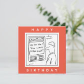 Bankautomaat en klant kaart (Staand voorkant)