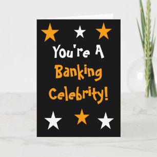 Bankberoemdheid bankier examens Gefeliciteerd Bedankkaart
