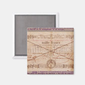 Bankbiljet van 1000 frank van 8 Floreal, An X Magneet (Voorkant / Achterkant)