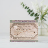 Bankbiljet van 500 frank van de 24e terminal briefkaart (Staand voorkant)