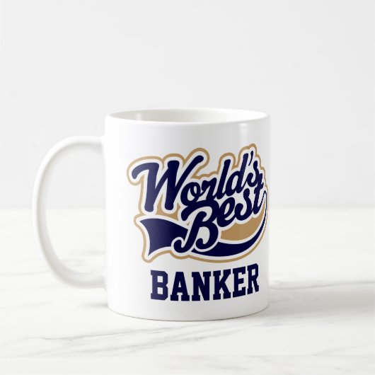 Bankbiljettenwerelden Beste bankier Koffiemok (Links)