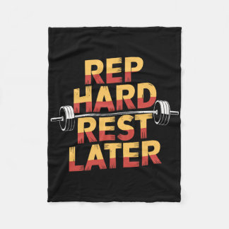 Bankdrukken Oefening Bodybuilding Fitness Workout Fleece Deken