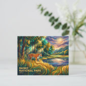 Banke Nationaal Park Nepal Briefkaart (Staand voorkant)